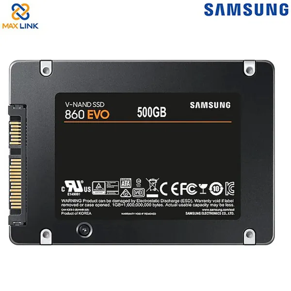 Ổ cứng SAMSUNG SSD 860EVO SATA III 500GB MZ-76E500BW