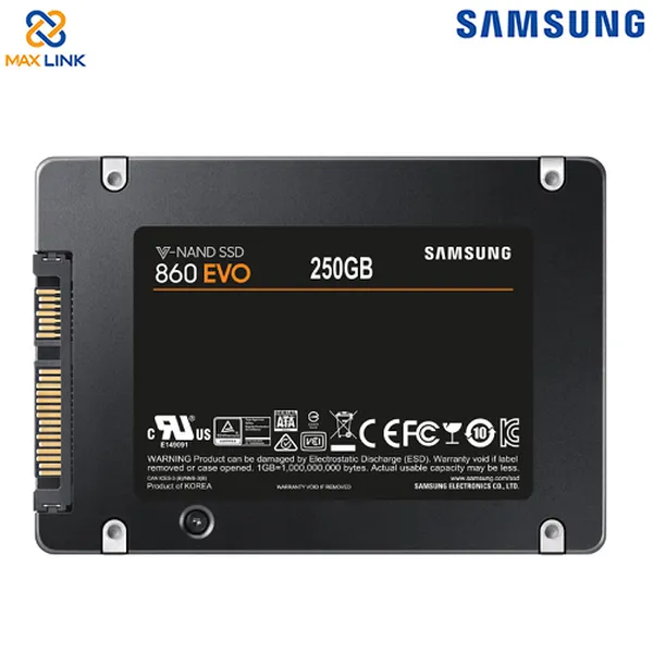 Ổ cứng SAMSUNG SSD 860EVO SATA III 250GB MZ-76E250BW