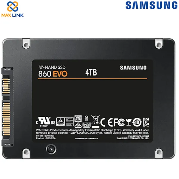 Ổ cứng SAMSUNG SSD 860EVO SATA III 4TB MZ-76E4T0BW