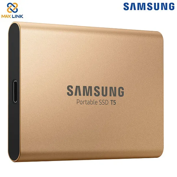 Ổ cứng SAMSUNG SSD T5 PORTABLE 500GB MU-PA500G/WW Gold