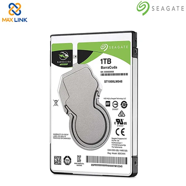 Ổ cứng Seagate BARRACUDA Notebook HDD 1TB - ST1000LM048
