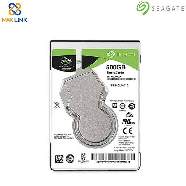 Ổ cứng Seagate BARRACUDA Notebook HDD 500GB ST500LM030