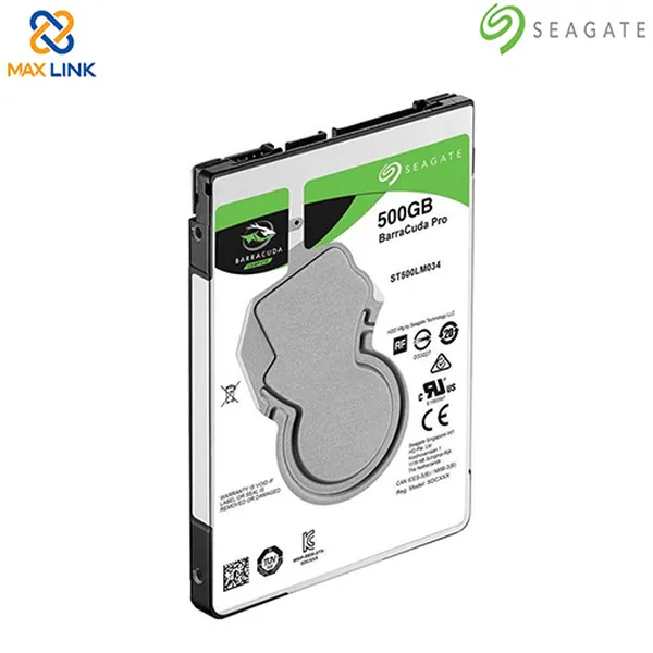 Ổ cứng Seagate BARRACUDA Notebook HDD 500GB ST500LM034