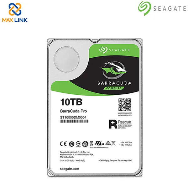 Ổ cứng Seagate BARRACUDA PRO PC HDD 10TB ST10000DM0004