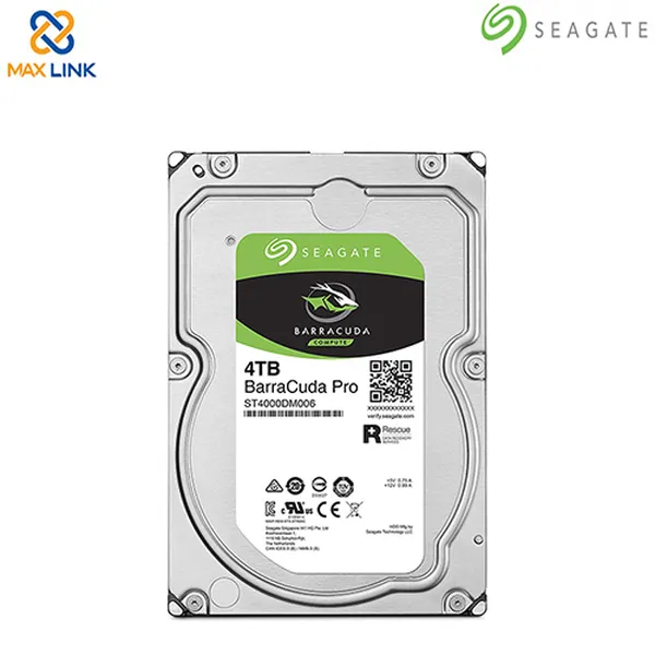 Ổ cứng Seagate BARRACUDA PRO PC HDD 4TB ST4000DM006