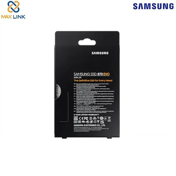Ổ cứng SSD Samsung 870 EVO 2TB SATA 3 MZ-77E2T0BW 
