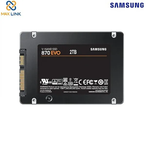 Ổ cứng SSD Samsung 870 EVO 2TB SATA 3 MZ-77E2T0BW 