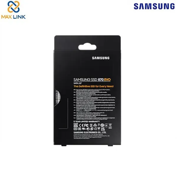 Ổ cứng SSD Samsung 870 EVO 4TB SATA 3 MZ-77E4T0BW  