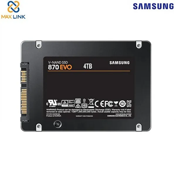 Ổ cứng SSD Samsung 870 EVO 4TB SATA 3 MZ-77E4T0BW  