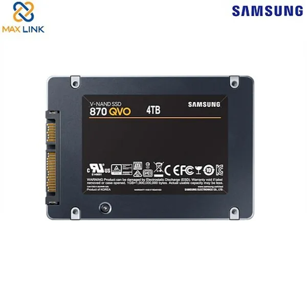 Ổ cứng SSD Samsung 870 Qvo 4Tb SATA3 MZ-77Q4T0BW