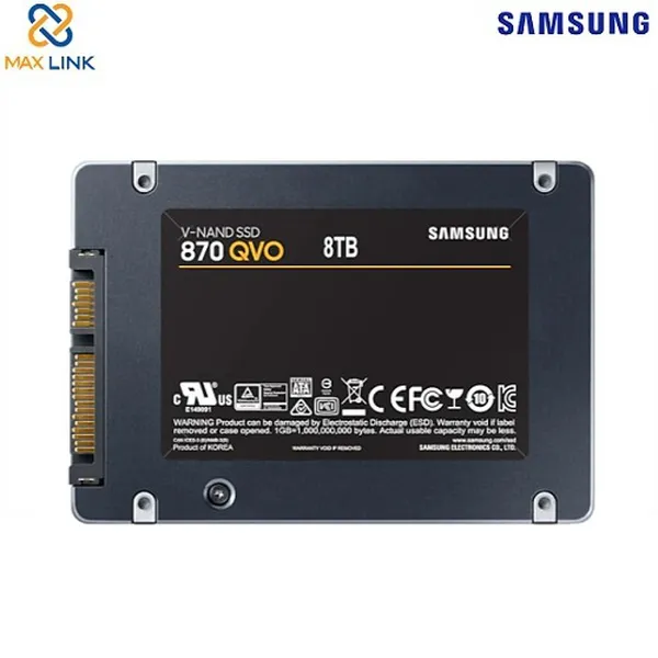 Ổ cứng SSD Samsung 870 Qvo 8Tb SATA3 MZ-77Q8T0BW
