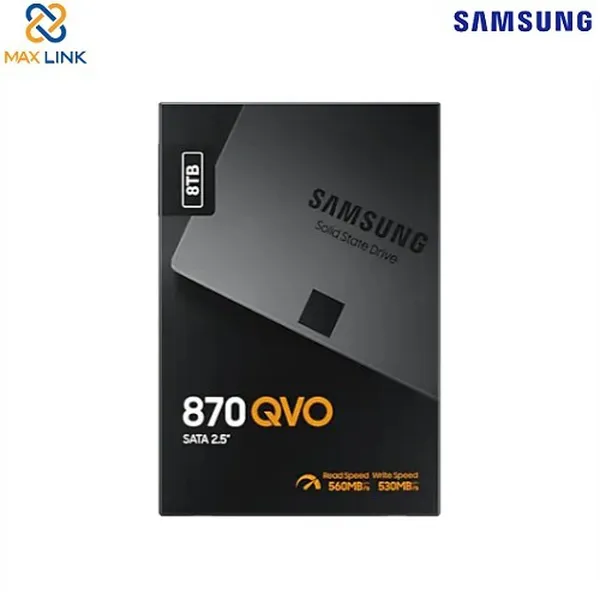 Ổ cứng SSD Samsung 870 Qvo 8Tb SATA3 MZ-77Q8T0BW