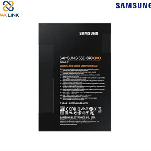 Ổ cứng SSD Samsung 870 Qvo 8Tb SATA3 MZ-77Q8T0BW
