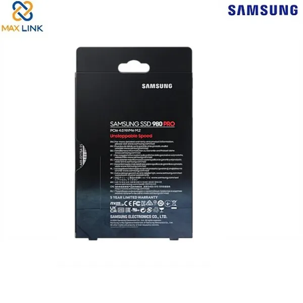 Ổ cứng SSD Samsung 980 PRO 1TB MZ-V8P1T0BW