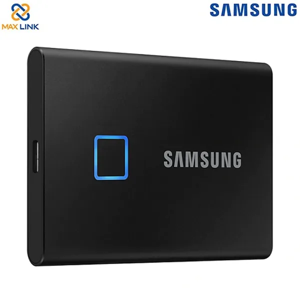 Ổ cứng SSD SAMSUNG T7 TOUCH PORTABLE Black 2TB MU-PC2T0K/WW