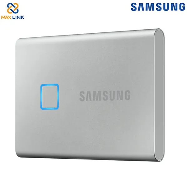 Ổ cứng SSD SAMSUNG T7 TOUCH PORTABLE Silver 2TB MU-PC2T0S/WW
