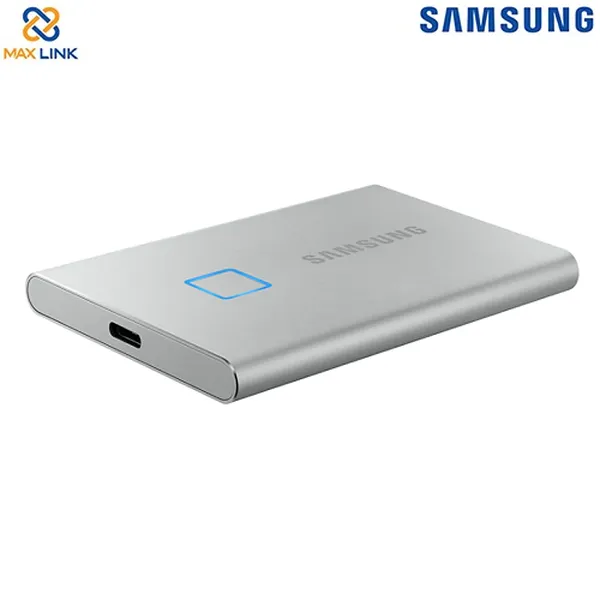 Ổ cứng SSD SAMSUNG T7 TOUCH PORTABLE Silver 2TB MU-PC2T0S/WW