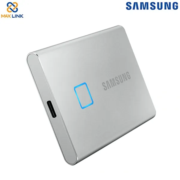Ổ cứng SSD SAMSUNG T7 TOUCH PORTABLE Silver 2TB MU-PC2T0S/WW