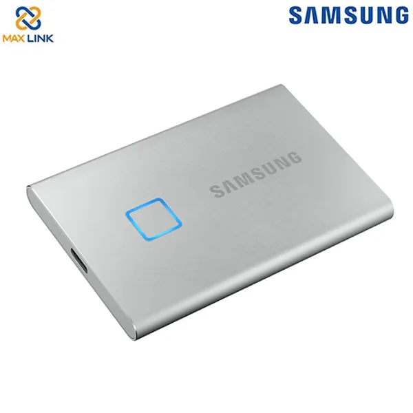 Ổ cứng SSD SAMSUNG T7 TOUCH PORTABLE Silver 500GB MU-PC500S/WW