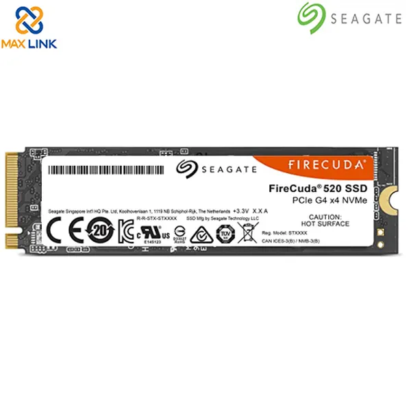 Ổ cứng SSD Seagate FIRECUDA 520 GAMING M2 NVMe 500GB ZP500GM3A002