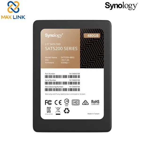 Ổ cứng SSD Synology 2,5 inch SATA SAT5200-480G