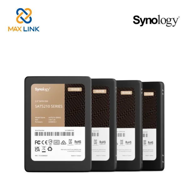 Ổ cứng SSD Synology 2.5 inch SATA SAT5210-3840G (EOL)