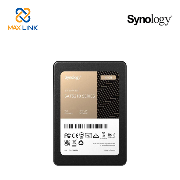 Ổ cứng SSD Synology 2,5 inch SATA SAT5210-480G (EOL)