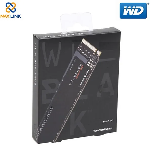 Ổ cứng SSD WD Black SN750 500GB M.2 2280 NVMe Gen3 x4 WDS500G3X0C