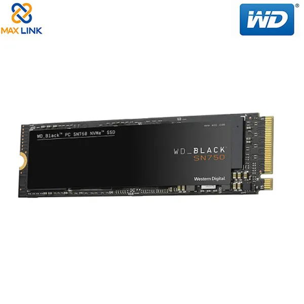 Ổ cứng SSD WD Black SN750 500GB M.2 2280 NVMe Gen3 x4 WDS500G3X0C