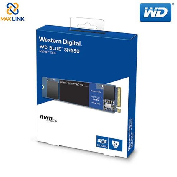 Ổ cứng SSD WD SN550 Blue 250GB M.2 2280 PCIe NVMe 3x4 WDS250G2B0C