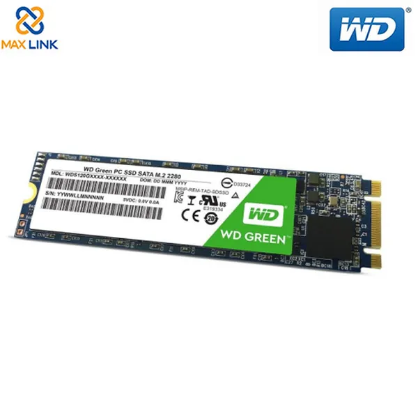 Ổ cứng SSD Western Digital Green 240GB M.2 2280 SATA 3 - WDS240G2G0B