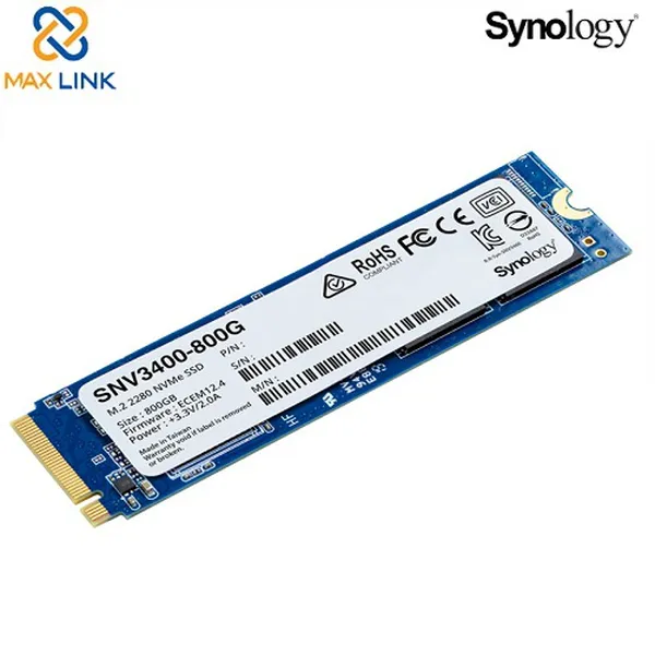Ổ cứng Synology M.2 22110 NVMe SSD SNV3400-800GB 