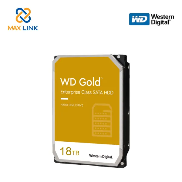 Ổ cứng HDD Western Digital Gold 18TB 3.5" SATA 3 WD181KRYZ