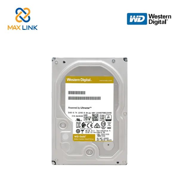 Ổ cứng HDD Western Digital Gold 18TB 3.5" SATA 3 WD181KRYZ