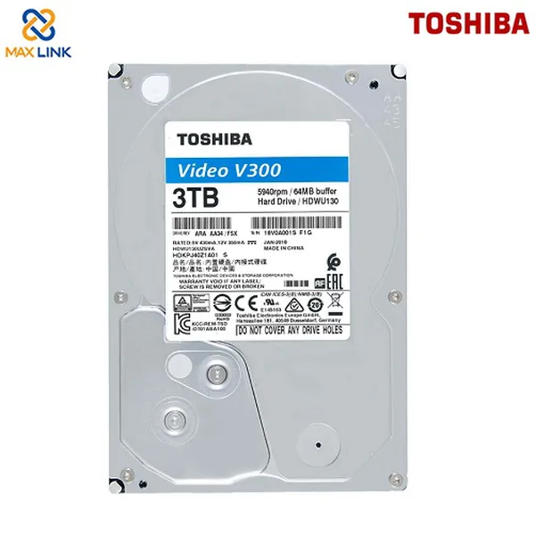 Ổ cứng TSB 3.5” HDD AV SURVEILLANCE 3TB HDWU130UZSVA