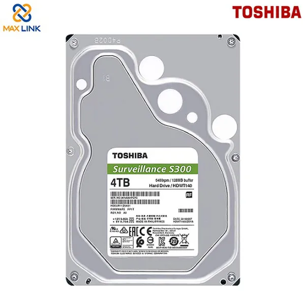 Ổ cứng TSB 3.5 HDD AV SURVEILLANCE S300 4TB HDWT140UZSVA