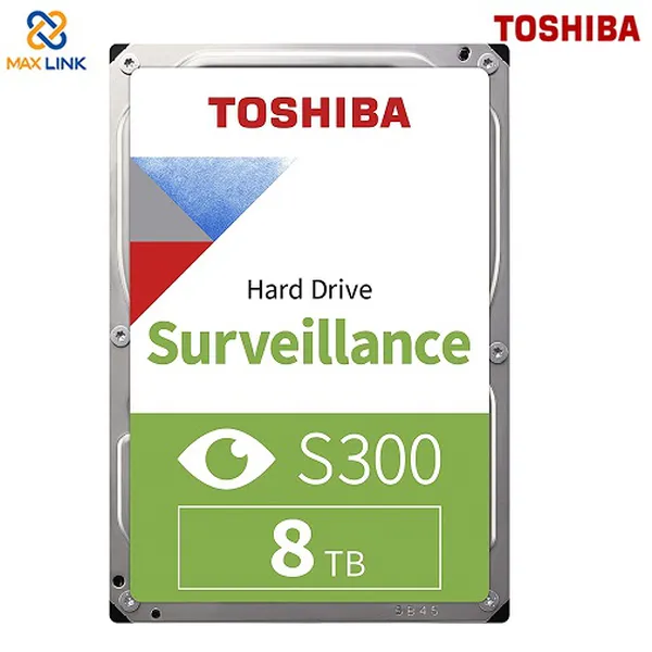 Ổ cứng TSB 3.5 HDD AV SURVEILLANCE S300 8TB HDWT380UZSVA