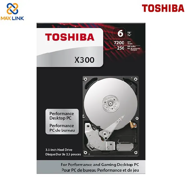 Ổ cứng TSB 3.5” X300 Performance HDD 6TB HDWE160UZSVA