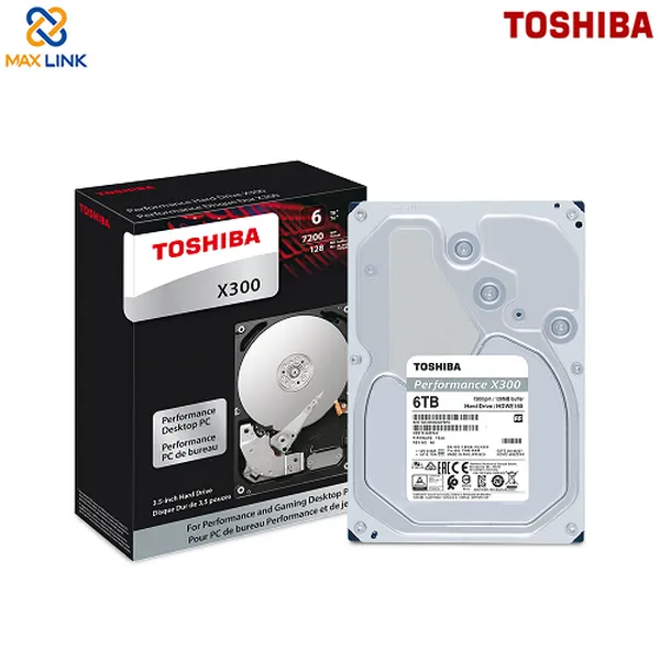 Ổ cứng TSB 3.5” X300 Performance HDD 6TB HDWE160UZSVA