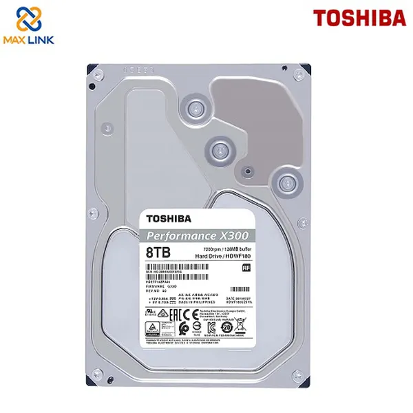 Ổ cứng TSB 3.5” X300 Performance HDD 8TB HDWE180UZSVA