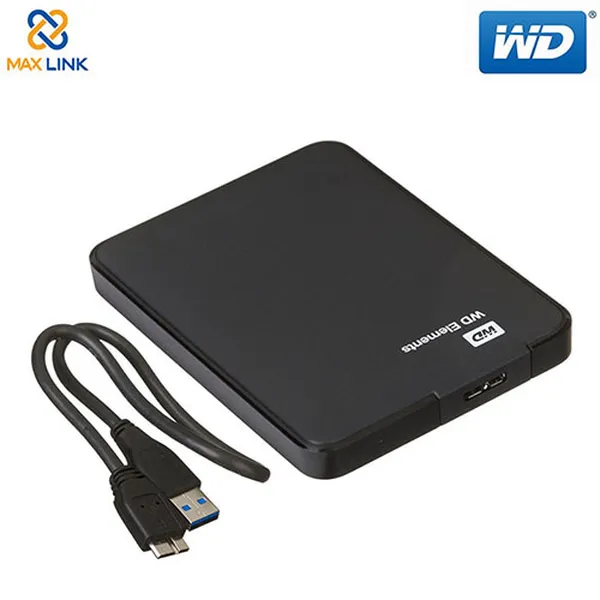 Ổ cứng WD Elements - 2.5" USB 3.0 500GB (Portable Drives) WDBUZG5000ABK-WESN