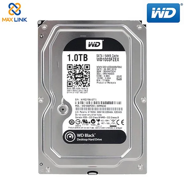 Ổ cứng WD HDD Black 1TB(Desktop) WD1003FZEX
