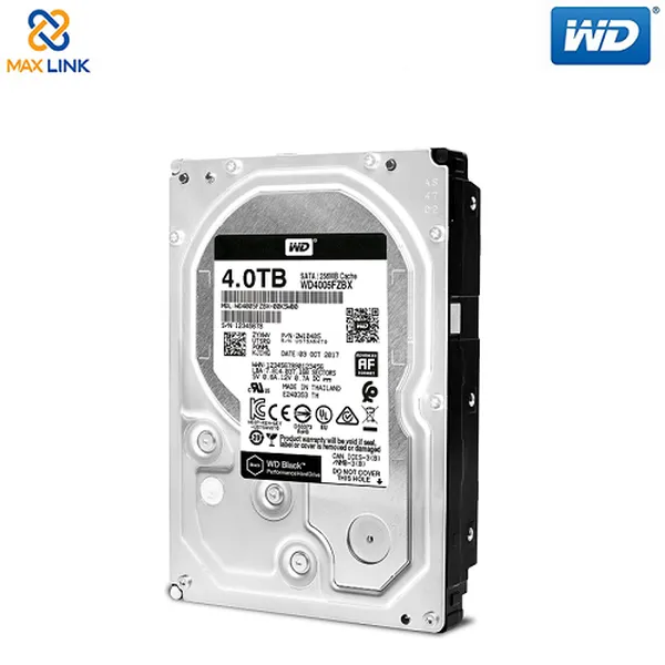 Ổ cứng WD HDD Black 4TB (Desktop) WD4005FZBX