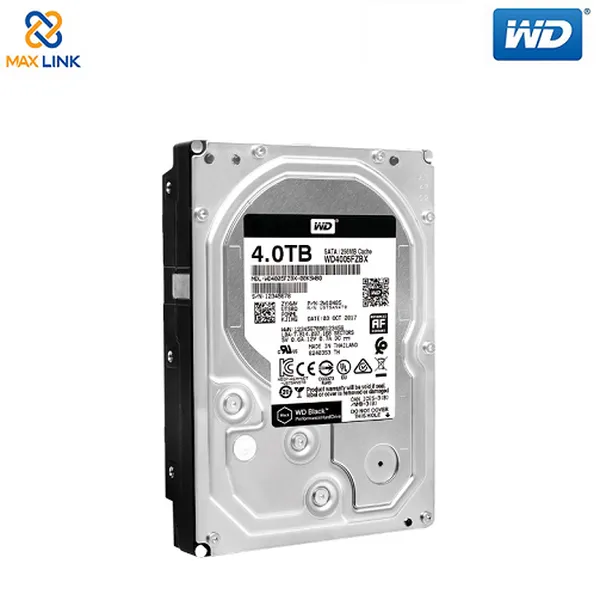 Ổ cứng WD HDD Black 4TB (Desktop) WD4005FZBX