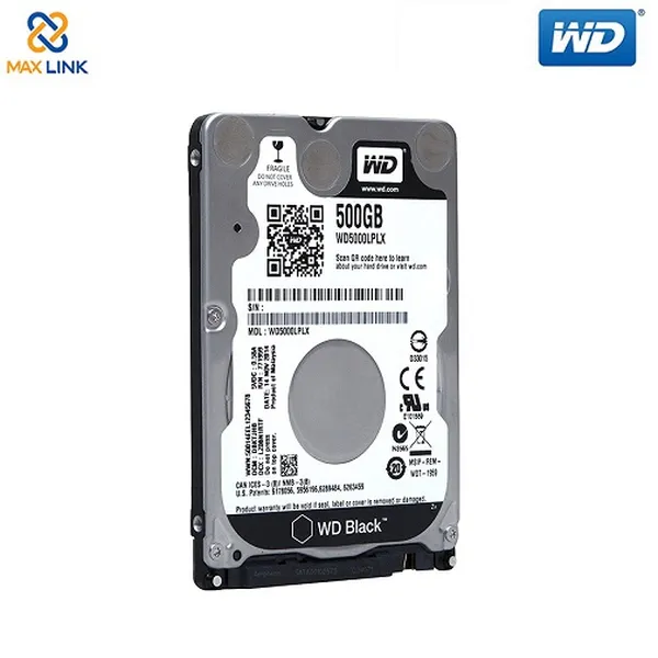 Ổ cứng WD HDD Black 500GB (Laptop) WD5000LPLX