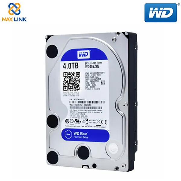 Ổ cứng WD HDD Blue 5400rpm 4TB (Desktop) WD40EZRZ