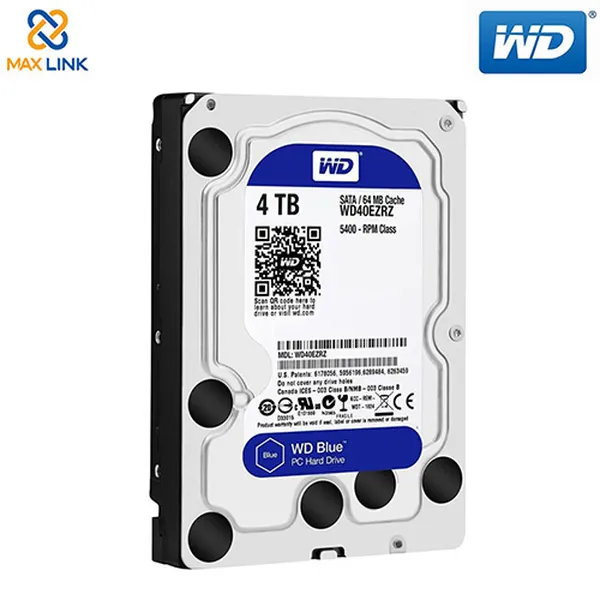 Ổ cứng WD HDD Blue 5400rpm 4TB (Desktop) WD40EZRZ