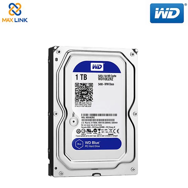 Ổ cứng WD HDD Blue 5400rpm 1TB (Desktop) WD10EZRZ