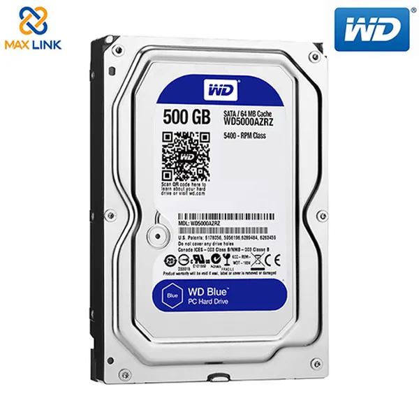 Ổ cứng WD HDD Blue 5400rpm 500GB (Desktop) WD5000AZRZ