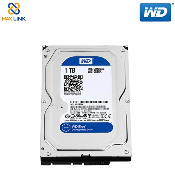 Ổ cứng WD HDD Blue 7200rpm 1TB (Desktop) WD10EZEX